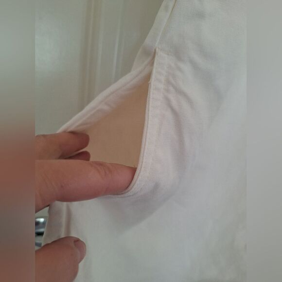 Polo Ralph Lauren Paneled Hemp Play suit Short Overalls Adjustable Pockets Sz 14 - Picture 2 of 10